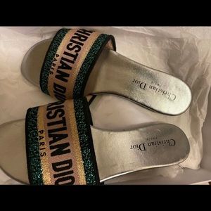 Christian Dior slides